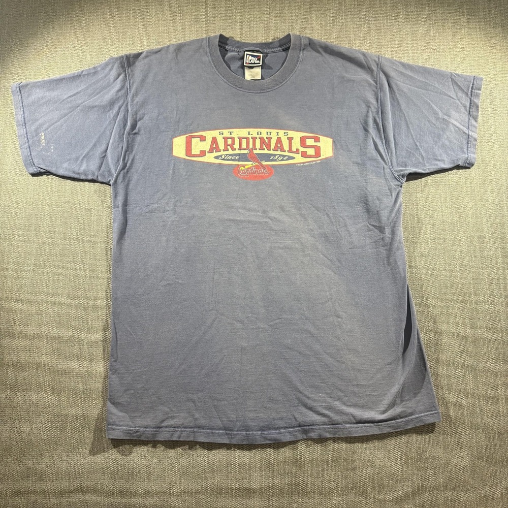 Vintage St Louis Cardinals Shirt Mens Extra Large Pro Player MLB Baseball 90s
